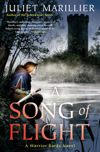 A Song of Flight (Warrior Bards) book cover by Juliet Marillier