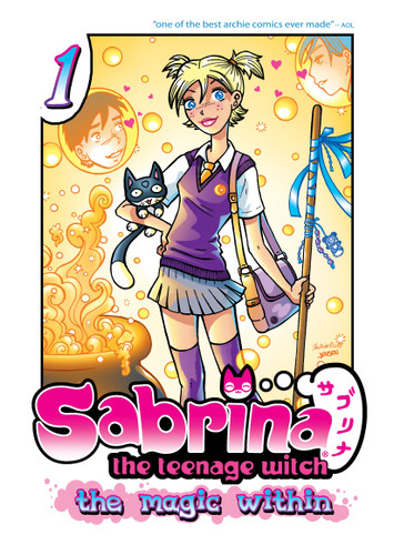 Sabrina the Teenage Witch: The Magic Within 1 (Sabrina Manga) book cover by Tania del Rio