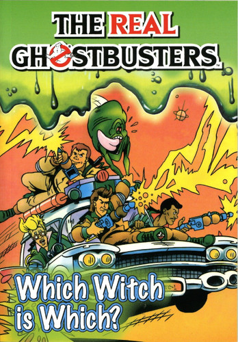 The Real Ghostbusters: Which Witch is Which? (The Real Ghostbusters) book cover by Dan Abnett, Anthony Williams