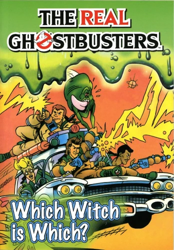 The Real Ghostbusters: Which Witch is Which? (The Real Ghostbusters) book cover by Dan Abnett, Anthony Williams