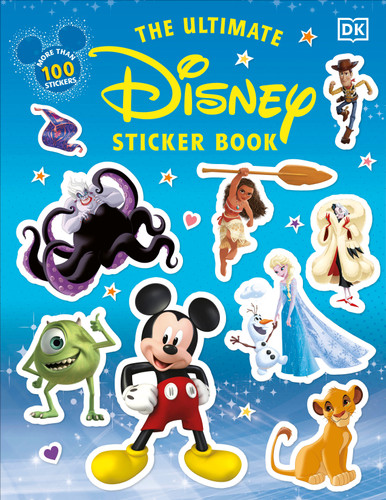 The Ultimate Disney Sticker Book (Ultimate Sticker Book) book cover by DK