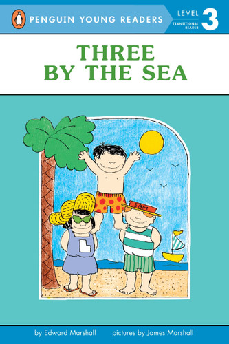 Three by the Sea (Penguin Young Readers, Level 3) book cover by Edward Marshall