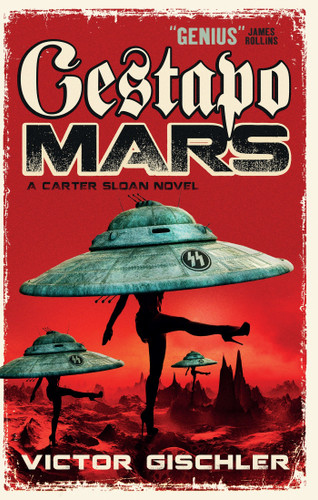 Gestapo Mars book cover by Victor Gischler