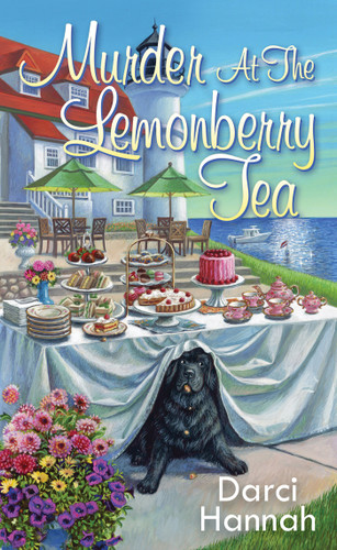 Murder at the Lemonberry Tea (A Beacon Bakeshop Mystery) book cover by Darci Hannah