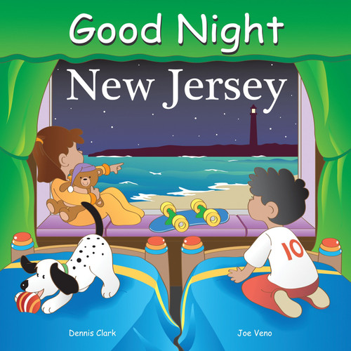 Good Night New Jersey (Good Night Our World) book cover by Dennis Clark