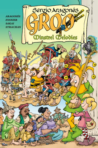 Groo: Minstrel Melodies (Groo) book cover by Sergio Aragones, Mark Evanier