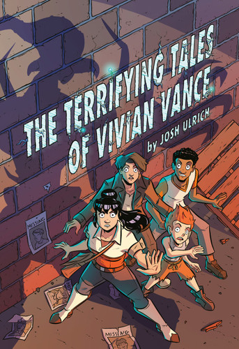 The Terrifying Tales of Vivian Vance: A Graphic Novel book cover by Josh Ulrich