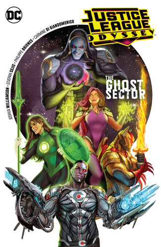 Justice League Odyssey Vol. 1: The Ghost Sector book cover by Joshua Williamson