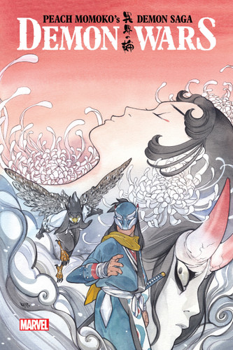 Peach Momoko's Demon Saga: Demon Wars book cover by Peach Momoko, Zack Davisson