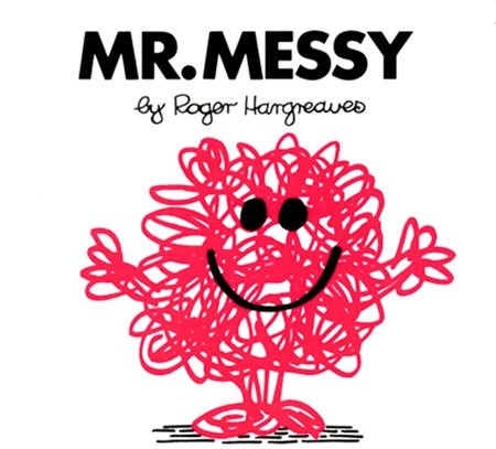 Mr. Messy (Mr. Men and Little Miss) book cover by Roger Hargreaves