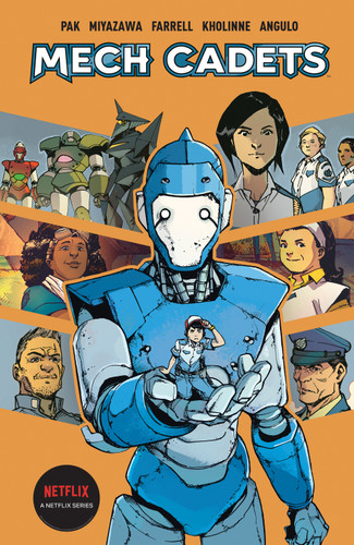 Mech Cadets Book One (Mech Cadet Yu) book cover by Greg Pak