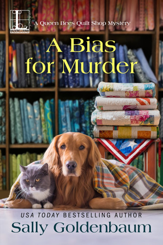 A Bias for Murder (Queen Bees Quilt Shop) book cover by Sally Goldenbaum