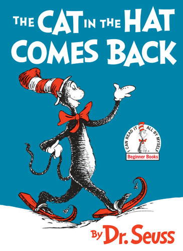 The Cat in the Hat Comes Back (Beginner Books) book cover by Dr. Seuss