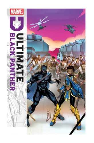 Ultimate Black Panther By Bryan Hill Vol. 4: Destiny and Destruction (ULTIMATE BLACK PANTHER) book cover by Bryan Hill