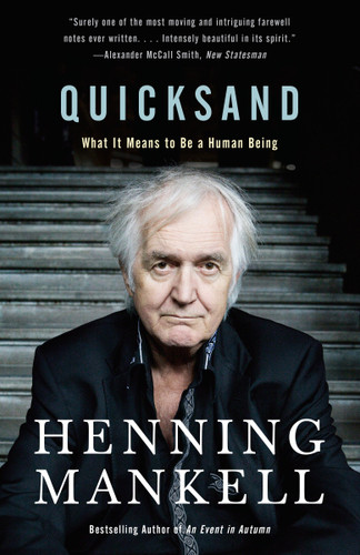 Quicksand: What It Means to Be a Human Being book cover by Henning Mankell