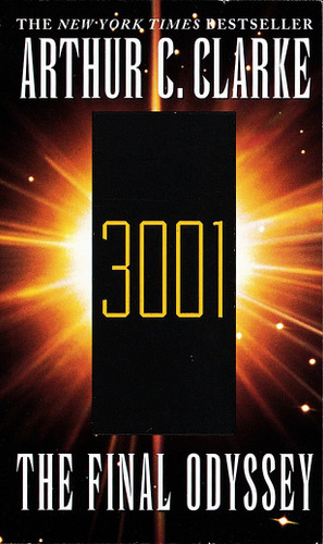 3001 The Final Odyssey: A Novel (Space Odyssey Series) book cover by Arthur C. Clarke