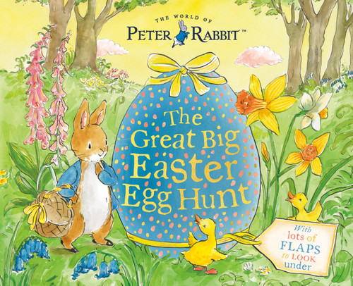 The Great Big Easter Egg Hunt (Peter Rabbit) book cover by Beatrix Potter