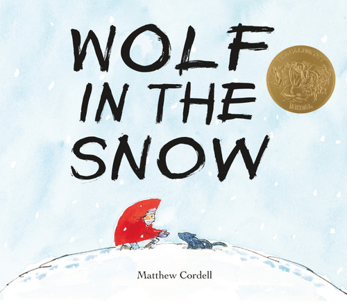 Wolf in the Snow: (Caldecott Medal Winner) book cover by Matthew Cordell