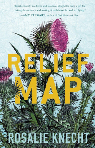 Relief Map book cover by Rosalie Knecht
