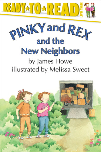 Pinky and Rex and the New Neighbors: Ready-to-Read Level 3 (Pinky & Rex) book cover by James Howe