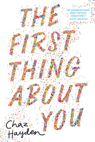 The First Thing About You book cover by Chaz Hayden