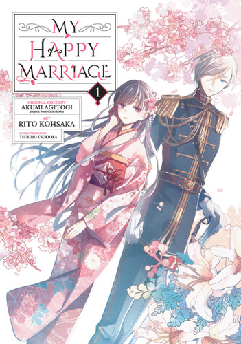 My Happy Marriage 01 (Manga) (My Happy Marriage) book cover by Akumi Agitogi