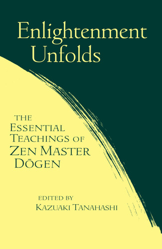 Enlightenment Unfolds book cover by Kazuaki Tanahashi