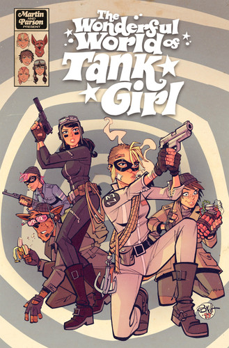 Tank Girl: The Wonderful World of Tank Girl (TANK GIRL) book cover by Alan Martin