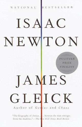 Isaac Newton book cover by James Gleick