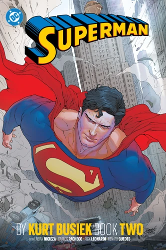 Superman by Kurt Busiek Book Two book cover by Fabian Nicieza