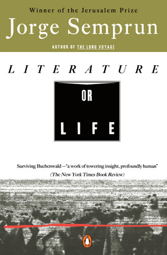 Literature or Life book cover by Jorge Semprun