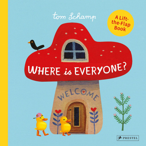 Where is Everyone? book cover by Tom Schamp