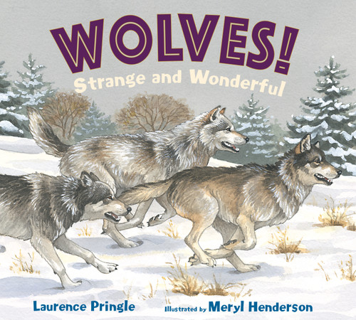 WOLVES! Strange and Wonderful (Strange and Wonderful) book cover by Laurence Pringle