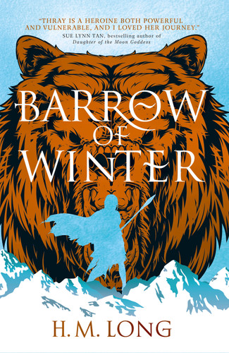 Barrow of Winter (The Four Pillars) book cover by H. M. Long