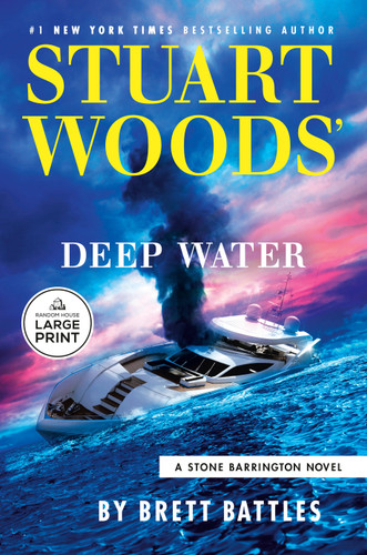 Stuart Woods' Deep Water (A Stone Barrington Novel) book cover by Brett Battles