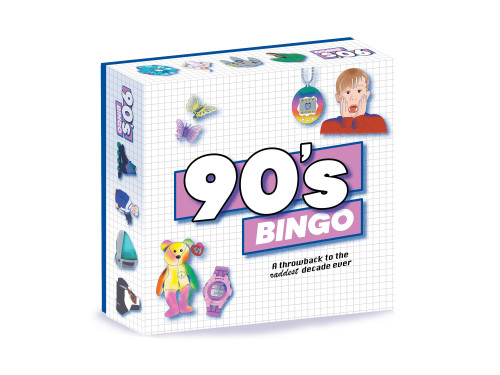 90s Bingo: A Throwback to the Raddest Decade Ever book cover by 