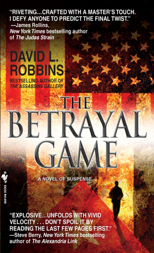 The Betrayal Game (Mikhal Lammeck) book cover by David L. Robbins