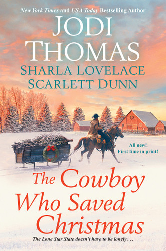 The Cowboy Who Saved Christmas book cover by Jodi Thomas, Sharla Lovelace, Scarlett Dunn