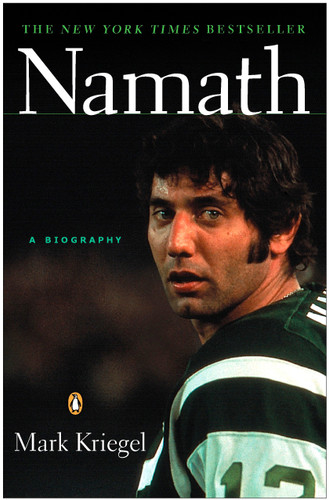 Namath: A Biography book cover by Mark Kriegel
