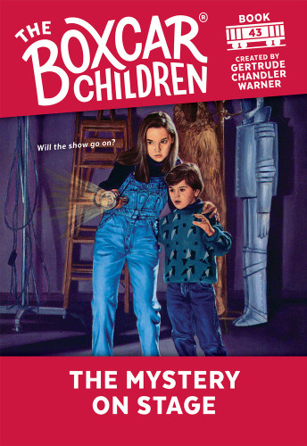 The Mystery on Stage (The Boxcar Children Mysteries) book cover by 