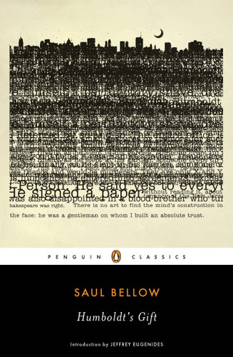 Humboldt's Gift book cover by Saul Bellow