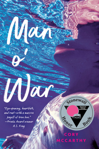 Man o' War book cover by Cory McCarthy