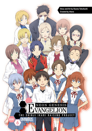 Neon Genesis Evangelion: The Shinji Ikari Raising Project Omnibus Volume 6 book cover by Osamu Takahashi