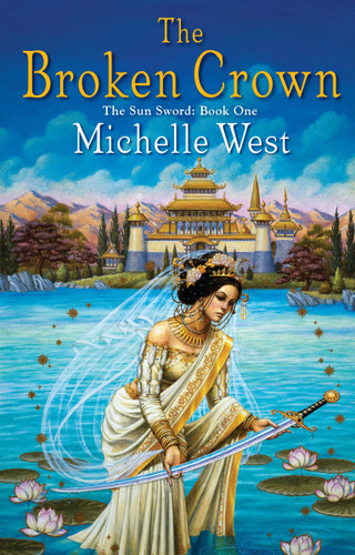 The Broken Crown (The Sun Sword) book cover by Michelle West
