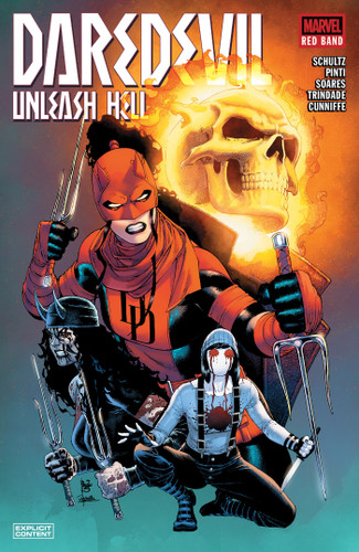 Daredevil: Unleash Hell - Red Band (DAREDEVIL: UNLEASH HELL - RED BAND) book cover by Erica Schultz