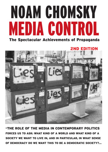 Media Control: The Spectacular Achievements of Propaganda (Open Media Series) book cover by Noam Chomsky