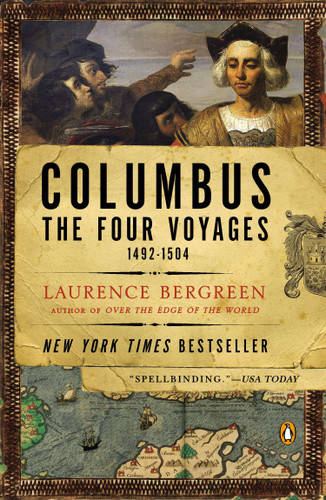 Columbus: The Four Voyages, 1492-1504 book cover by Laurence Bergreen