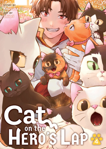 Cat on the Hero's Lap Vol. 4 (Cat on the Hero's Lap) book cover by Kousuke Iijima
