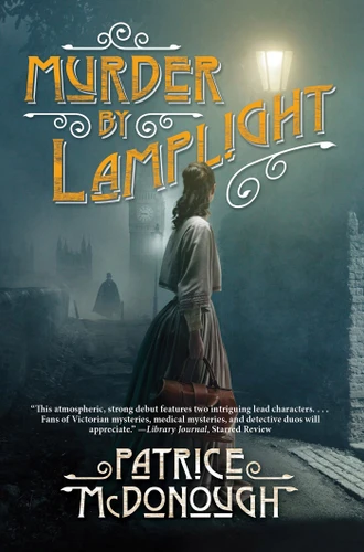 Murder by Lamplight (A Dr. Julia Lewis Mystery) book cover by Patrice McDonough