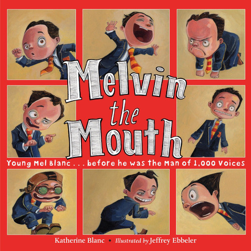 Melvin the Mouth book cover by Katherine Blanc